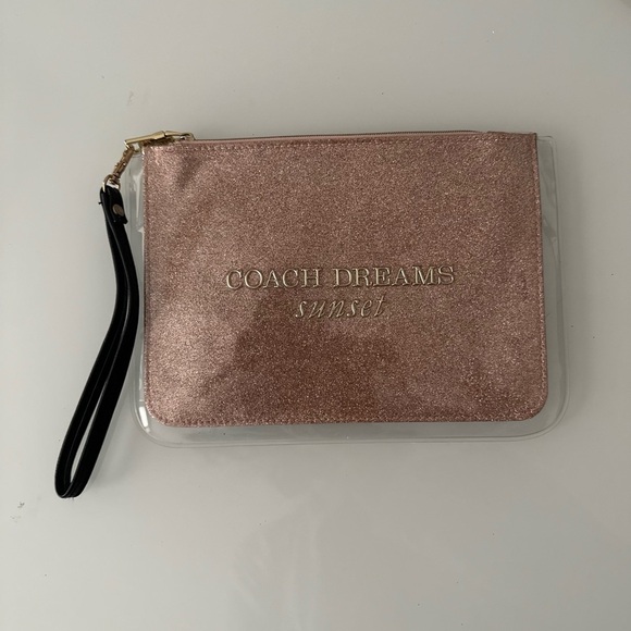 Coach Dreams Sunset Sparkling Wristlet - Picture 1 of 5